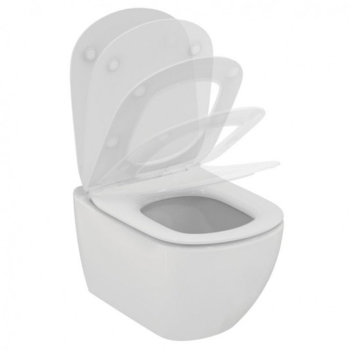Комплект инсталляции с подвесным унитазом IDEAL STANDARD Prosys Tesi с сиденьем T3868V1